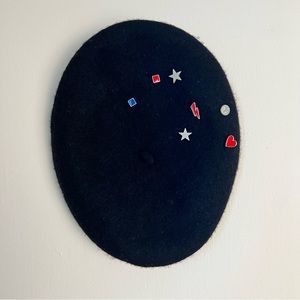 Black Beret Hat